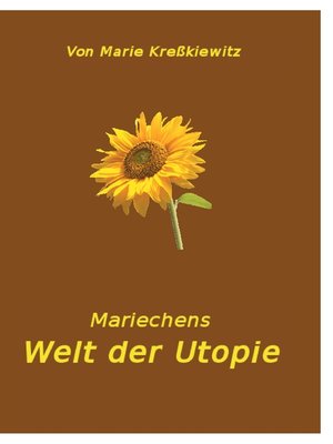 cover image of Mariechens Welt der Utopie